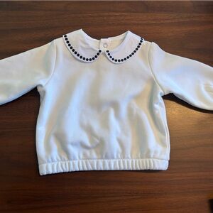 Jacadi collared sweatshirt